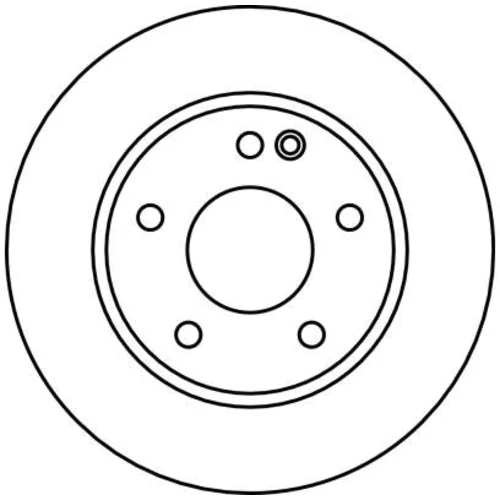 Brzdový kotúč TRW DF4034 - obr. 1