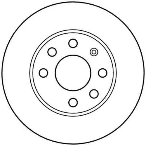 Brzdový kotúč TRW DF4225 - obr. 1