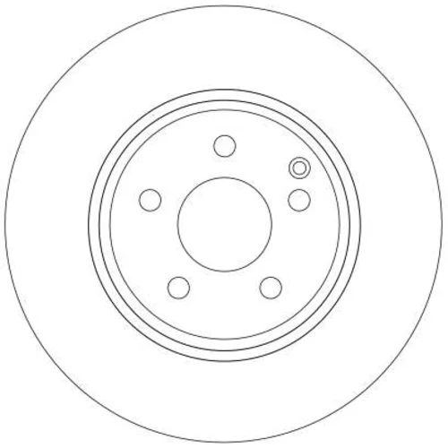 Brzdový kotúč TRW DF4264 - obr. 1