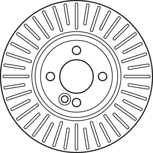 Brzdový kotúč TRW DF6010 - obr. 1