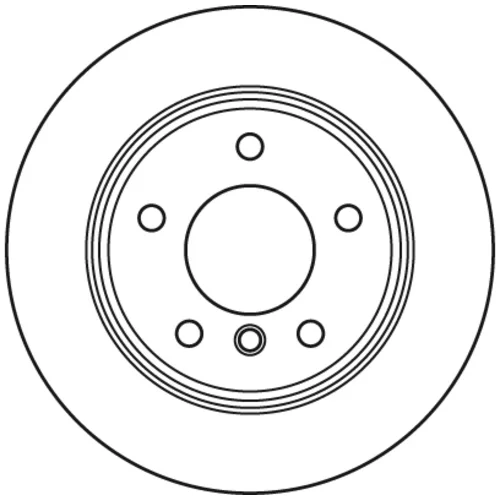 Brzdový kotúč TRW DF6106 - obr. 1