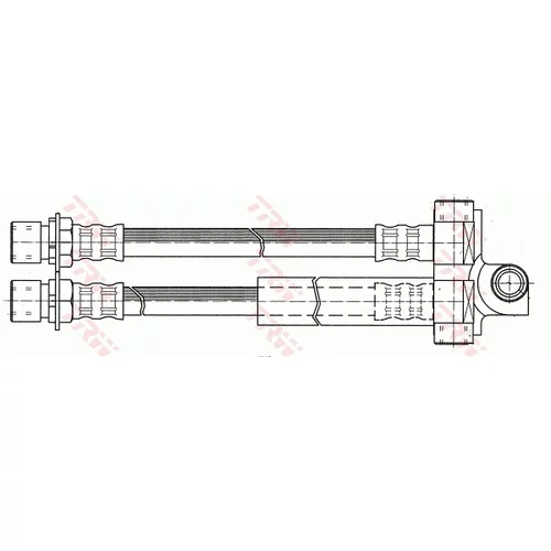 Brzdová hadica TRW PHA277 - obr. 1