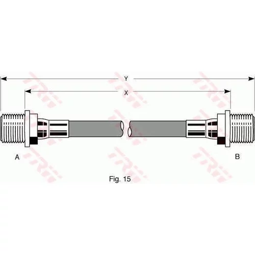 Brzdová hadica TRW PHC178