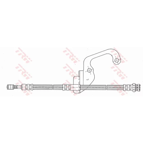 Brzdová hadica TRW PHD628 - obr. 1