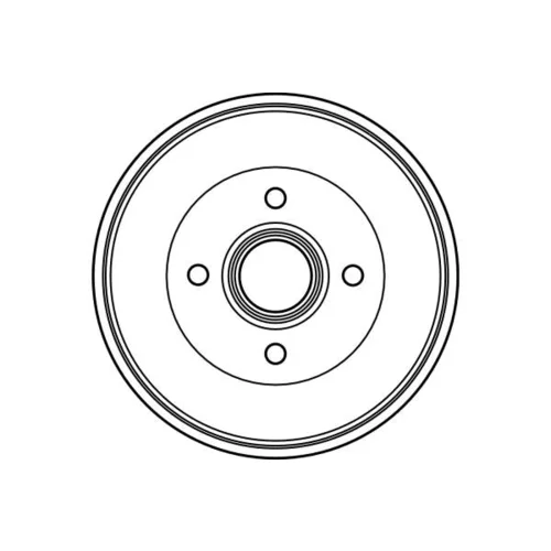Brzdový bubon TRW DB4120 - obr. 1