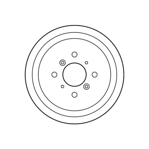 Brzdový bubon TRW DB4269 - obr. 1