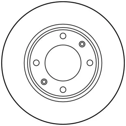 Brzdový kotúč TRW DF1218 - obr. 1