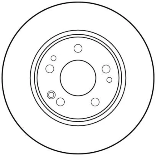 Brzdový kotúč TRW DF1581