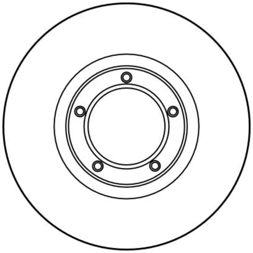 Brzdový kotúč TRW DF1622 - obr. 1