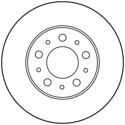 Brzdový kotúč TRW DF1689 - obr. 1