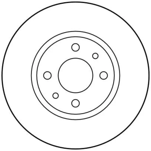 Brzdový kotúč TRW DF2686 - obr. 1