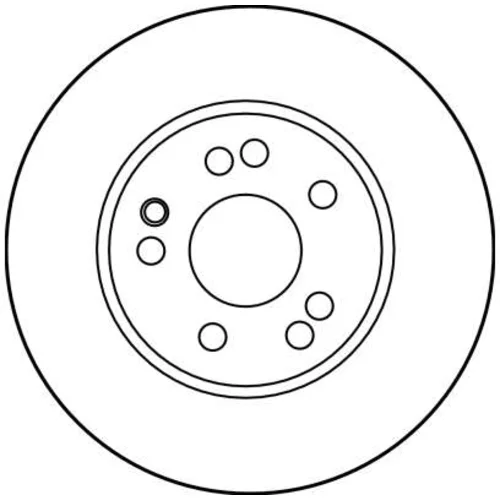 Brzdový kotúč TRW DF2749 - obr. 1