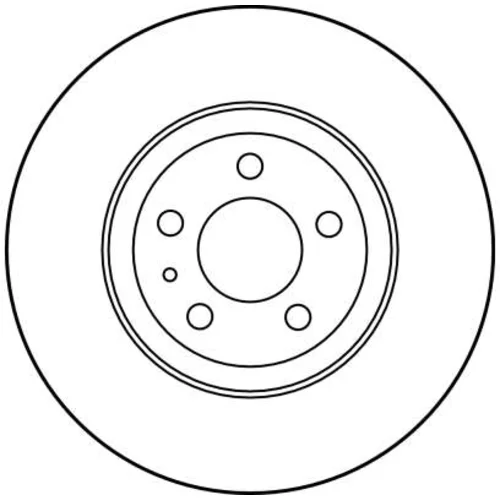 Brzdový kotúč TRW DF2759 - obr. 1