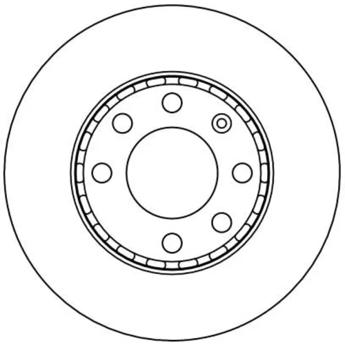 Brzdový kotúč TRW DF4205 - obr. 1