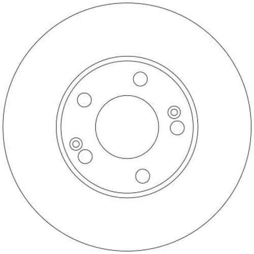Brzdový kotúč TRW DF4291 - obr. 1