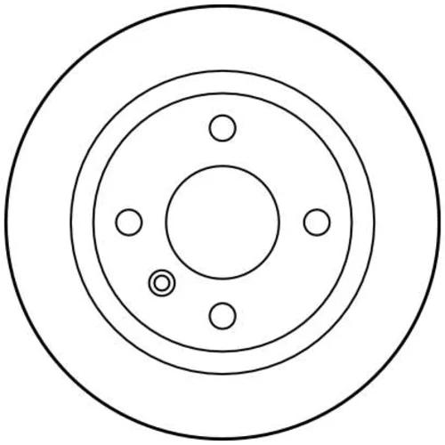 Brzdový kotúč TRW DF4301 - obr. 1