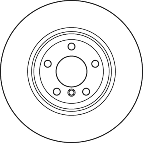 Brzdový kotúč TRW DF6070S - obr. 1