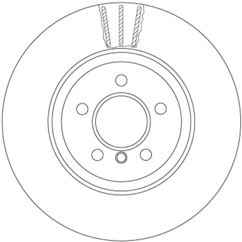 Brzdový kotúč DF6607S /TRW/ - obr. 1