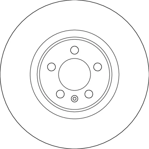 Brzdový kotúč TRW DF6797S