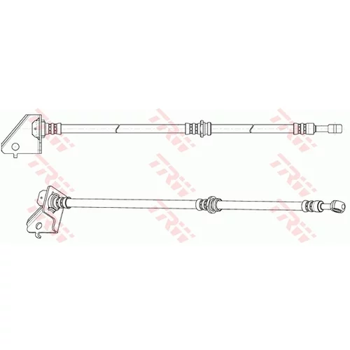 Brzdová hadica PHD1121 /TRW/ - obr. 1