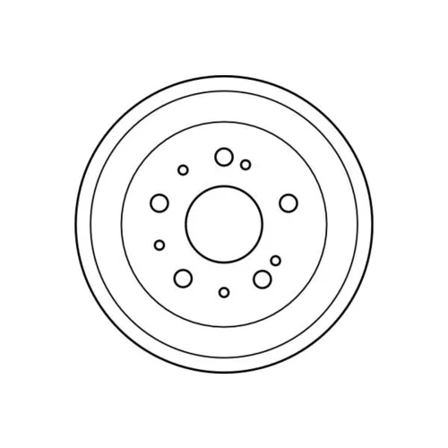 Brzdový bubon TRW DB4162 - obr. 1