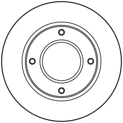 Brzdový kotúč TRW DF1899 - obr. 1