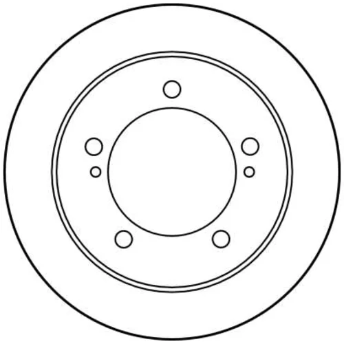 Brzdový kotúč TRW DF3165 - obr. 1