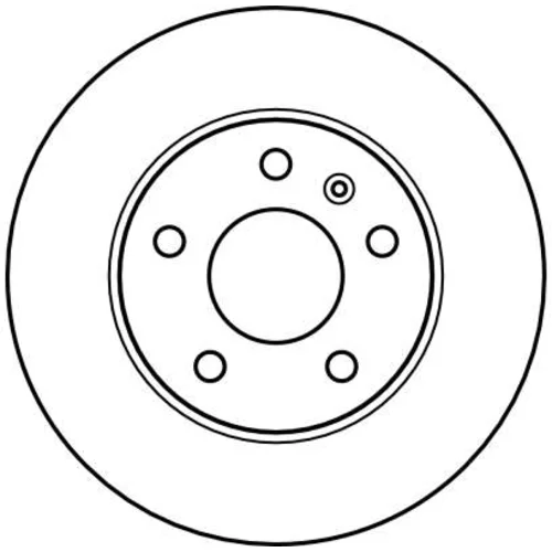 Brzdový kotúč TRW DF4051 - obr. 1