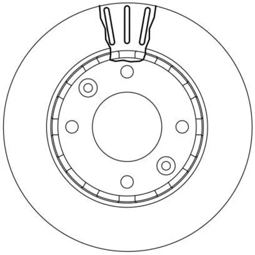 Brzdový kotúč DF4171 /TRW/ - obr. 1