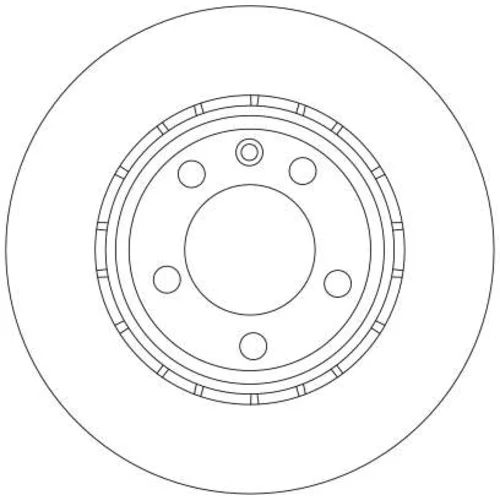 Brzdový kotúč TRW DF4275S - obr. 1
