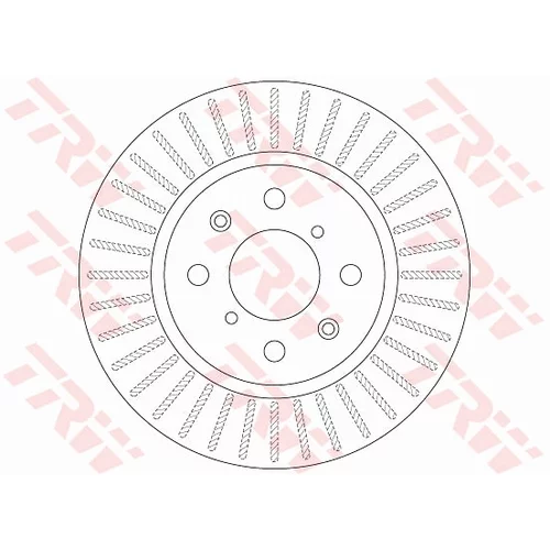 Brzdový kotúč TRW DF6232