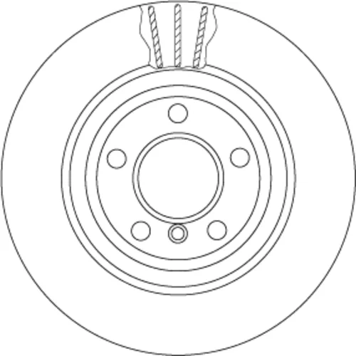 Brzdový kotúč TRW DF6617S