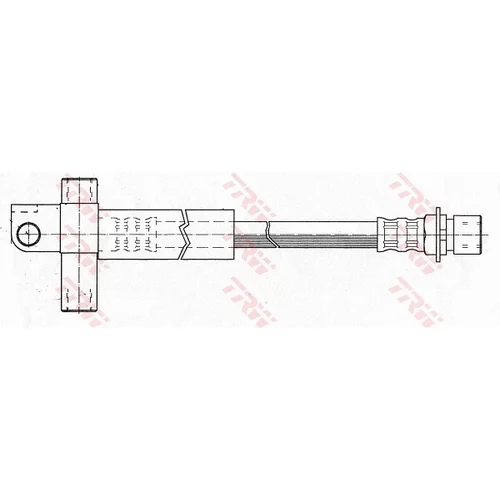 Brzdová hadica TRW PHA309 - obr. 1