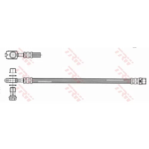 Brzdová hadica TRW PHD1015 - obr. 1