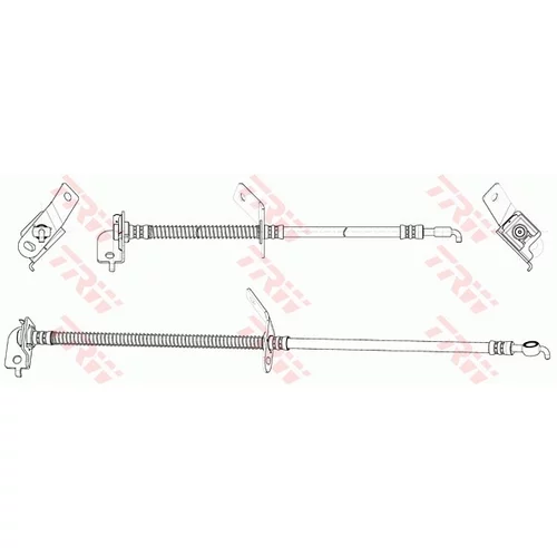 Brzdová hadica TRW PHD1058 - obr. 1