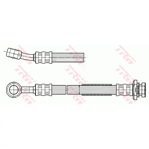 Brzdová hadica TRW PHD450 - obr. 1