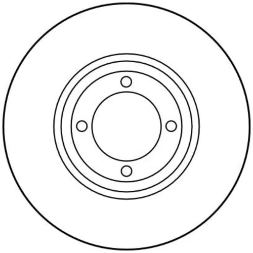 Brzdový kotúč TRW DF1210 - obr. 1