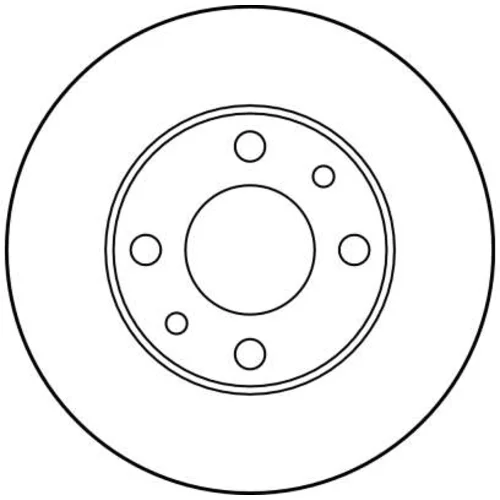 Brzdový kotúč TRW DF1721 - obr. 1