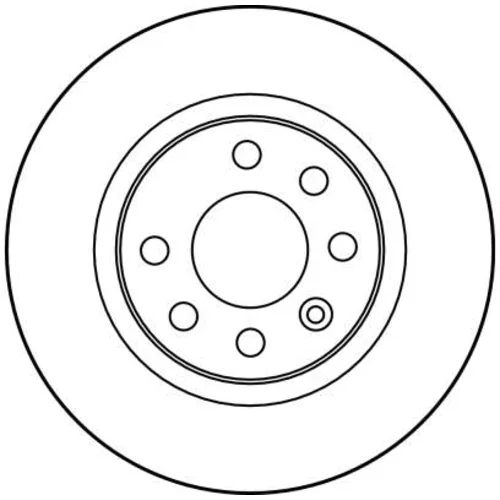 Brzdový kotúč TRW DF2748 - obr. 1