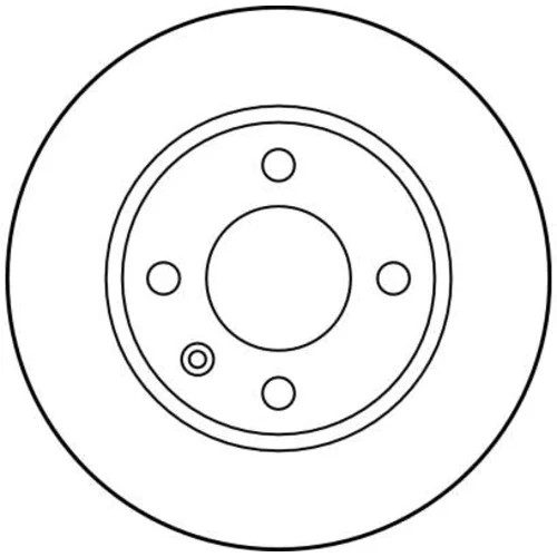 Brzdový kotúč TRW DF2765 - obr. 1