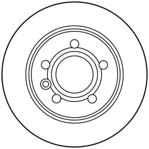 Brzdový kotúč TRW DF2777 - obr. 1