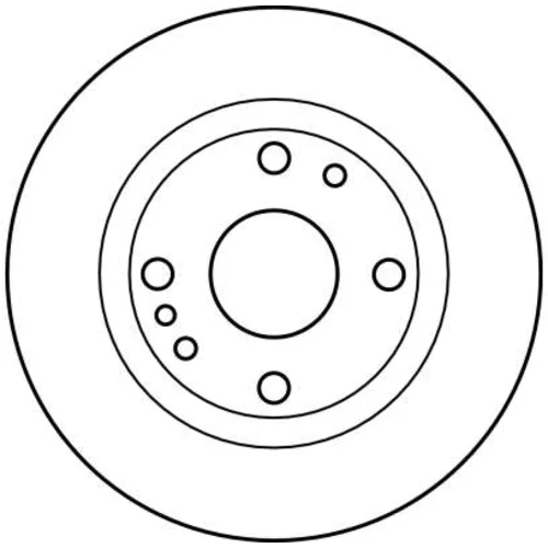 Brzdový kotúč TRW DF3088 - obr. 1