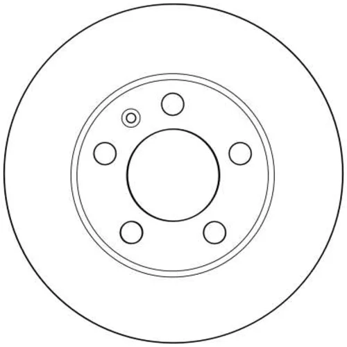 Brzdový kotúč TRW DF4137 - obr. 1