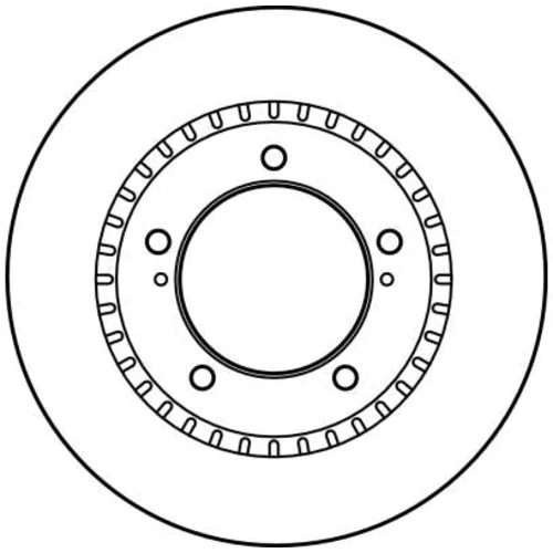 Brzdový kotúč TRW DF4156 - obr. 1