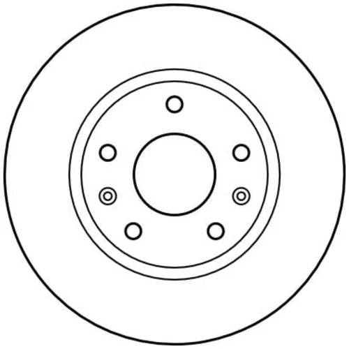 Brzdový kotúč TRW DF4221 - obr. 1