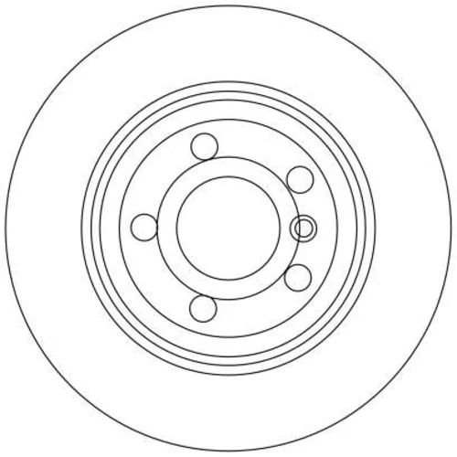 Brzdový kotúč TRW DF4388 - obr. 1