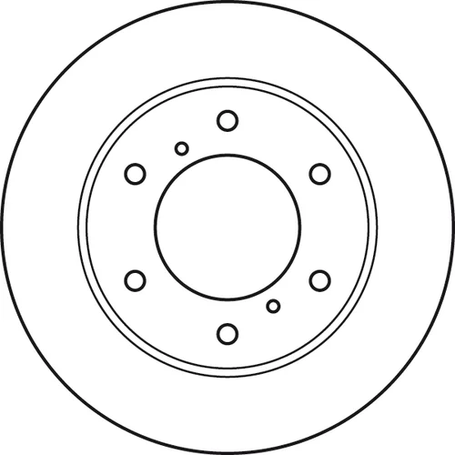 Brzdový kotúč TRW DF4920 - obr. 1