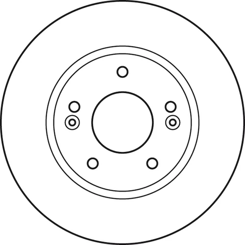 Brzdový kotúč TRW DF4922 - obr. 1