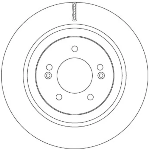 Brzdový kotúč TRW DF6959