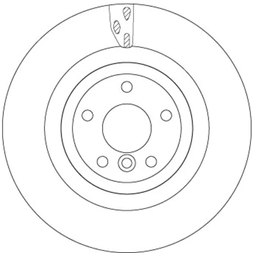 Brzdový kotúč DF6969S /TRW/